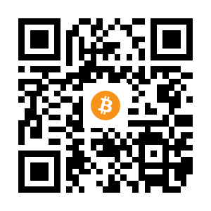 bitcoin:1NJV1RbhZLb3q8rU9tDi6TgFtuBJk6hoCv black Bitcoin QR code