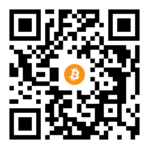 bitcoin:1NJoY7BYRoQd5sMT9CvJEzc1uQvmr81tzP black Bitcoin QR code