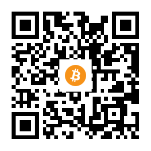 bitcoin:1NKD3X1kbG9vNFsTFtYxyRtKSz5ncB6cPC black Bitcoin QR code