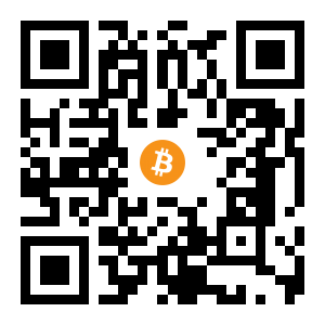bitcoin:1NKF9B87s8hNUBuuSrvmMpQCLMmDzJmUt1 black Bitcoin QR code