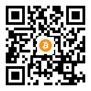 bitcoin:1NKM8C3wXP8cL8HrpPWz1RPmnPqZJ1bjkC black Bitcoin QR code