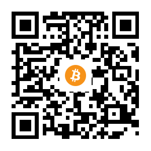 bitcoin:1NLCstavkkUPud49zg43LEtrRcrjbQBvWr black Bitcoin QR code