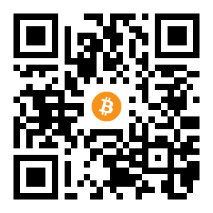 bitcoin:1NLFGY7QyWHW6ZNAwfHbkYQgNPdPKKBNnM black Bitcoin QR code