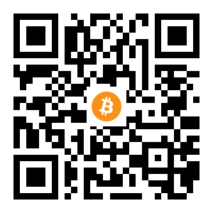 bitcoin:1NMP2YMpFN7Mt1TxT1ergohd6SWqD4eske black Bitcoin QR code