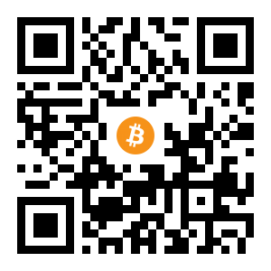 bitcoin:1NN57v86pCnCEayJJunget5MRmrDq9jsCY black Bitcoin QR code