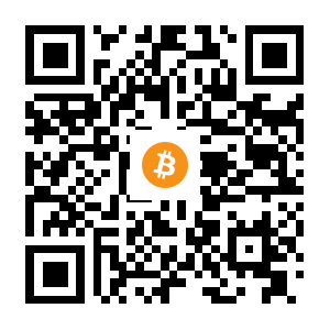 bitcoin:1NNnDocSKkfF8FBSksB5kzJfDdNJqAfVPM black Bitcoin QR code