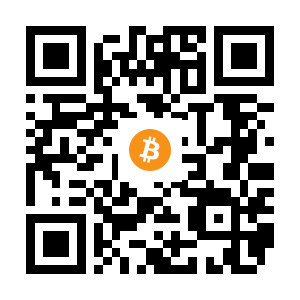 bitcoin:1NPAEyRRQvvUgshhsfZWo4cfhzGWmNqPPz black Bitcoin QR code