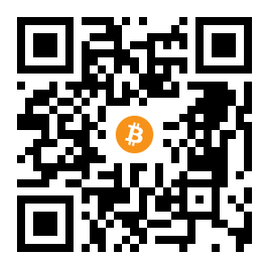 bitcoin:1NPZKRQZNeKELikoBzyg7Birp5pmj4mteB black Bitcoin QR code
