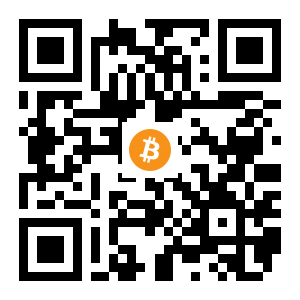 bitcoin:1NQrPHL1j8523qLyKwvDvSfSc7mERrMhkT black Bitcoin QR code