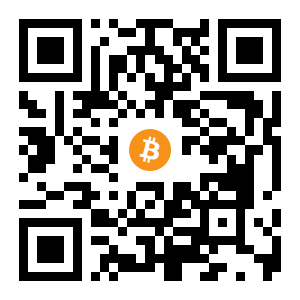 bitcoin:1NQuL26qNS9KHR2gMnukLrTUz59vcukDn6 black Bitcoin QR code