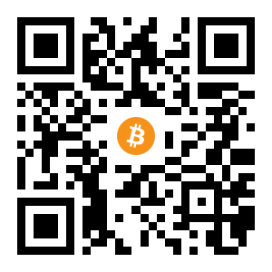 bitcoin:1NRFtLYDSC4CrsUGvZNGvHcysACQimZUcy black Bitcoin QR code