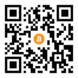 bitcoin:1NRzQ8g3S36MThMd9mYCG1YN1FBLAYb2gF black Bitcoin QR code