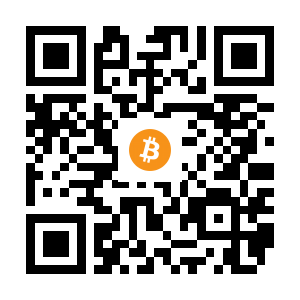bitcoin:1NS7KsvGq943f5HSMe8xLo8o5Sh7DwXj2u black Bitcoin QR code