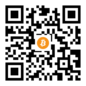 bitcoin:1NSogJcZg3zmxQkxnm3jFjgAkR67fyAfpj black Bitcoin QR code