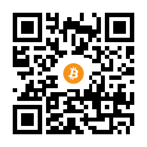 bitcoin:1NT5J8rgUsyDT6244J3pr9JjXbMwgv4wwK black Bitcoin QR code