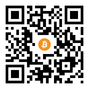bitcoin:1NTYPAB9CuLuNKkxHt9o3tgd4jziarw2eS black Bitcoin QR code