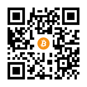 bitcoin:1NTafZMM6beF925fGQfffesw5oGQrU9WqW black Bitcoin QR code