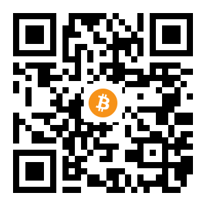 bitcoin:1NTxbM3KJpEJ5Ed5FYQiqmQzFw2FcPKVQs black Bitcoin QR code