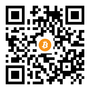 bitcoin:1NU6ZUnwGwUQYyDDWf8u8rEVM9Dkpg4wnF black Bitcoin QR code