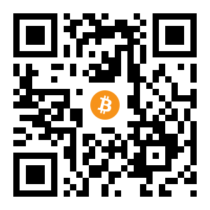 bitcoin:1NUqeHuboCo25UZo2xwMViyuLWgijqX9zW black Bitcoin QR code