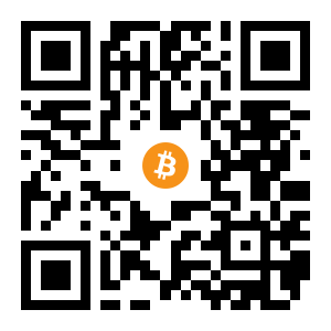 bitcoin:1NWEr9Any6oi91NdxzSY2NQm4dJXMSTg8h black Bitcoin QR code