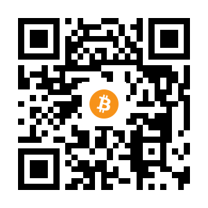bitcoin:1NWPwSwNhgAsnT6gFBBcSNEC6eP7LTE7ZN black Bitcoin QR code