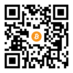 bitcoin:1NWief7gvNkSVw1h3o6WxSg1L36M5vwgvp black Bitcoin QR code