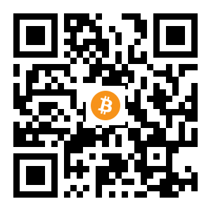bitcoin:1NWmgGNM6fsxk1oDJBP7ELaEtnoUX5CGZo black Bitcoin QR code