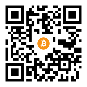 bitcoin:1NXCPG6WK77QXXg2Xwrzz6NmzXnTDietKv black Bitcoin QR code