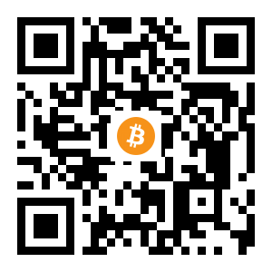 bitcoin:1NXN8GKXv4kZVE174B55DJXjuhhKNEn6FA black Bitcoin QR code