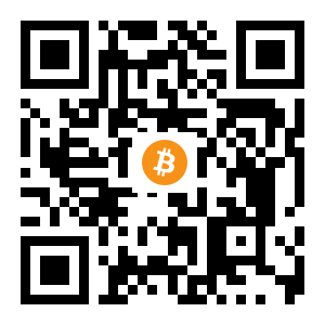 bitcoin:1NXit7uJCEsVRCcE3DnaT6KzirbhQVP5ox black Bitcoin QR code