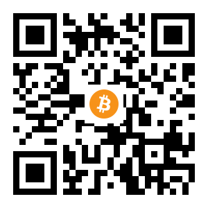 bitcoin:1NXw2G7HE3QBJDAD7eG6R2BJvJZCMQBKoX black Bitcoin QR code