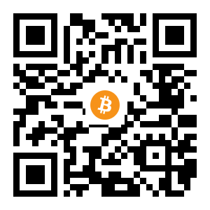 bitcoin:1NYWd8tAnzfZj4rrrNFEqGN5K9MCMmno7c black Bitcoin QR code