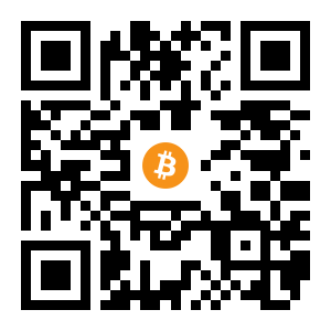 bitcoin:1NYac4BMfyHqb1fQuYV5dazYhGVGcvJ6Nn black Bitcoin QR code