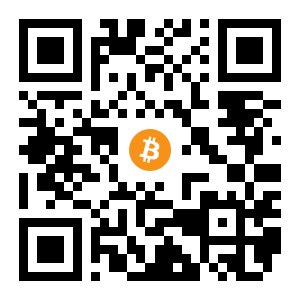 bitcoin:1NZEwRTsZtaxjLCGZqHJZ5Y23TnfjL2XSk black Bitcoin QR code