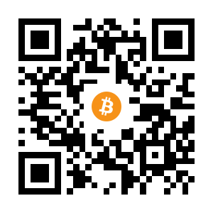 bitcoin:1NZuXvutvmg4b2sTPTKkqaiojwb4cBoan8 black Bitcoin QR code