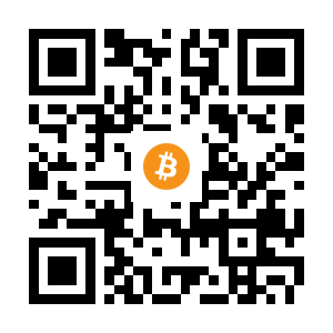 bitcoin:1NbcGRLRBPWzthyT3jrnSniXnzuY57c7AL black Bitcoin QR code