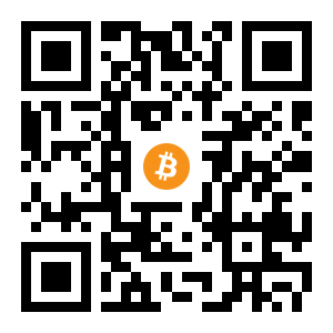 bitcoin:1NchMbfPfSc5NhvyCqrVUeJpk6saCCVHGi black Bitcoin QR code