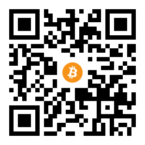 bitcoin:1Nd2AxK1QAVGUdwvCowpAB5o2jnNyeiMk9 black Bitcoin QR code