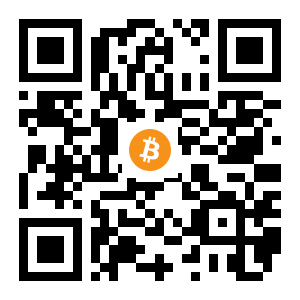 bitcoin:1Ne4Tvf2DSnpmm5pkPVuo7jMsreJ2gEQfa black Bitcoin QR code