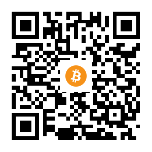 bitcoin:1Nf4PZRqoUNAoTQzQvgLApHhgN7imiAcnh black Bitcoin QR code