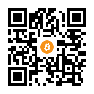 bitcoin:1NfEMaryvEtyQBH7XKPREMtGvDvYKDfy3M black Bitcoin QR code