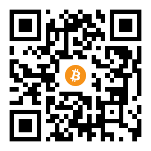 bitcoin:1NfGYi52hBRbpDVRwt2zide1LH5Q9gkmv5 black Bitcoin QR code