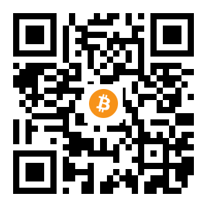bitcoin:1NgjEnYDKc38sQGp3myd4tTjmi5vbpDMCo black Bitcoin QR code