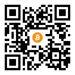 bitcoin:1Nh4CQ6K6wvtgdx3ceQ61JeLnG1Va4vkjh black Bitcoin QR code
