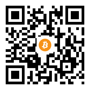 bitcoin:1NhegzRXyecpUSv9VYNajznGmpVVNS1pC3 black Bitcoin QR code