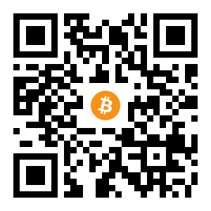 bitcoin:1NjWewgP3eUaQXDcPfkvu13TboarNFNE75 black Bitcoin QR code