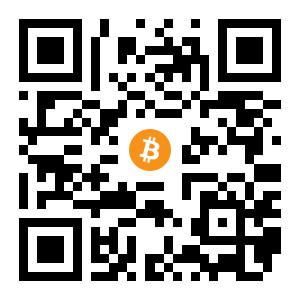 bitcoin:1NjpgMLxmdciMj4kgXHWCfzBAA96hH3znX black Bitcoin QR code