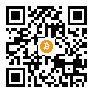 bitcoin:1NnCqKNuxiaq3jGryL38i2g4beEt39jS9U black Bitcoin QR code