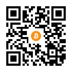 bitcoin:1NnDt9JjrG7974rkJ3uRjZbDRMeqHDMxs5 black Bitcoin QR code